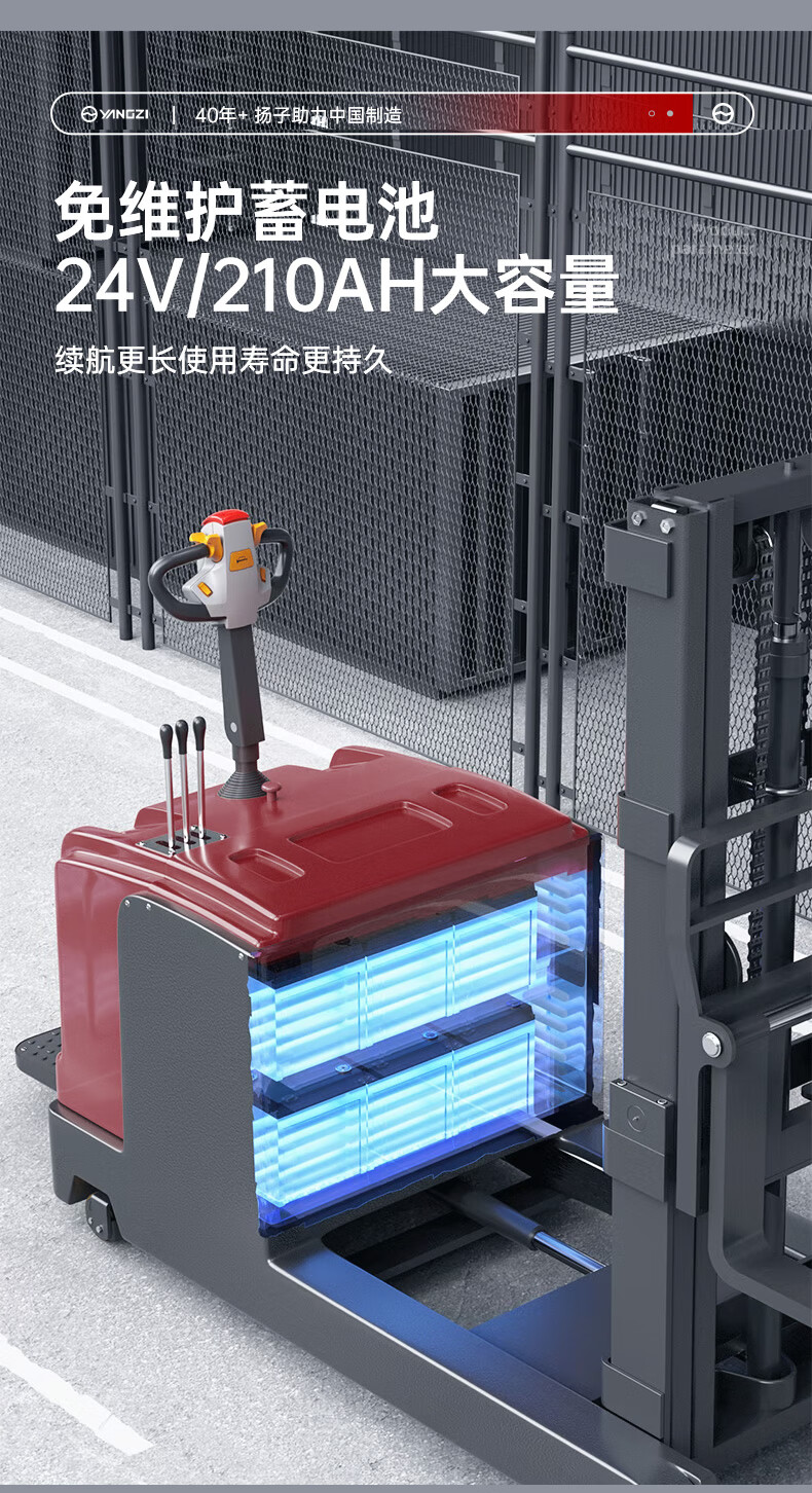 揚(yáng)子站駕式平衡重堆高車(chē)CPD-J(圖7)