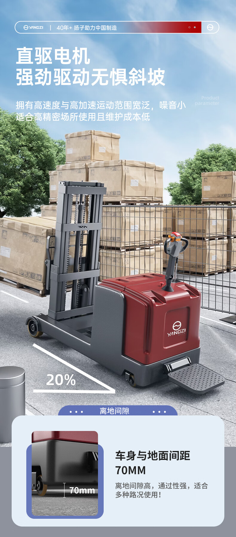 揚(yáng)子站駕式平衡重堆高車(chē)CPD-J(圖9)